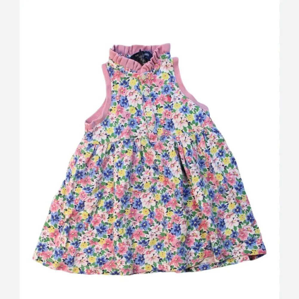 Ralph Lauren 18M 🌺 🌸 dress with diaper cover